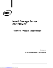 Intel SSR212MC2 - Storage Server Hard Drive Array Specification