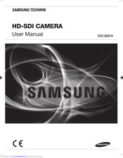Samsung SCO-6081R User Manual