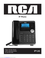 RCA IP120 Operation Manual