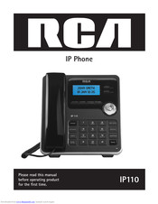 RCA IP110 Operation Manual