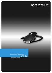 Sennheiser EZX 60 Instruction Manual