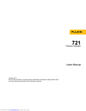 Fluke 721 User Manual