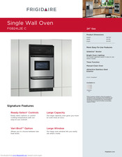 Frigidaire FGB24S5A B Specifications