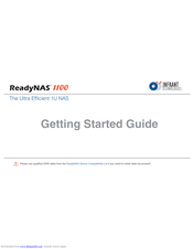 Infrant Technologies ReadyNAS 1100 Getting Started Manual