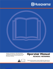Husqvarna 967009803 Operator's Manual