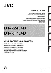 JVC DT-R24L4D Instructions Manual