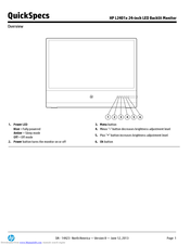 HP L2401x Specification
