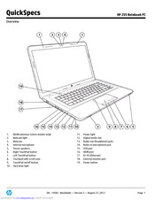 HP 242 Specification