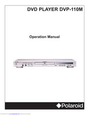 Polaroid DVP-110M Operation Manual