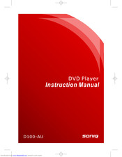 SONIQ D100-AU Insrtruction Manual