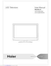 Haier LEC24B2380 User Manual