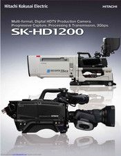 Hitachi SK-HD1200 Specifications