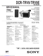 Sony RMT-809 Service Manual