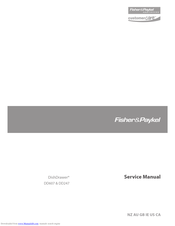 Fisher & Paykel DD607 Service Manual