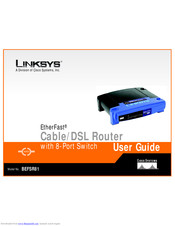 Linksys BEFSR81 - EtherFast Cable/DSL Router User Manual