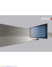 Hitachi 42PD960DTA Specifications