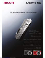 Ricoh Caplio R6 Specifications