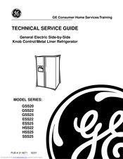 Ge GSS22 Series Manuals | ManualsLib | Ge Gss22 Refrigerator Wiring Schematic | | ManualsLib