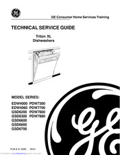 GE EDW4000 Series Technical Service Manual
