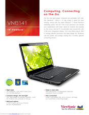 ViewSonic VNB141 Specification