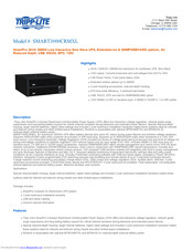 Tripp Lite SMART3000CRMXL Specifications