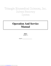 tbs electronics SR12 Operation And Service Manual