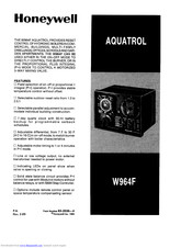 Honeywell Aquatrol W964F Features