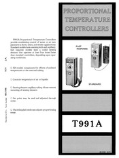 Honeywell T991A Installation Manual