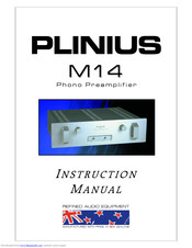 Plinius M14 Instruction Manual