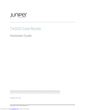 Juniper T4000 - Hardware Manual