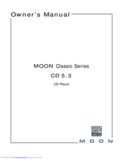 moon Classic CD5.3 Owner's Manual