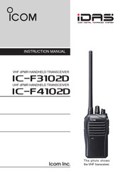 ICOM iDAS IC-F4102D Instruction Manual