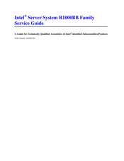 Intel R1000BB Family Service Manual