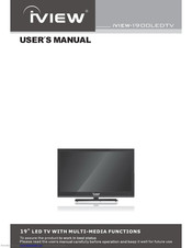 IVIEW iVIEW-1900LEDTV User Manual