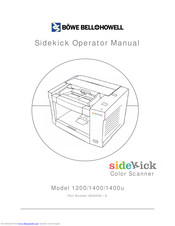 Bell and Howell Sidekick 1400u Operator's Manual