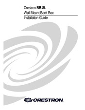 Crestron BB-8L Installation Manual