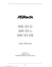 Asrock IMB-181-DB User Manual