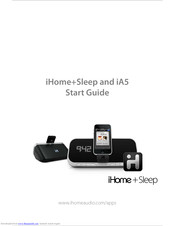 iHome iA5 Start Manual
