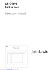 John Lewis JLBIOS602 Instruction Manual