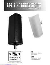 Galaxy Audio LA4PM Owner's Manual