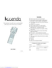 Innotech Accenda User Manual