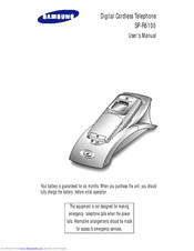 Samsung SP-R6100 User Manual