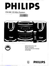 Philips FW 630 Instructions For Use Manual