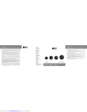 KEF Ci200CR Installation Manual