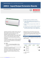 Bosch API-AMC2-16IE Manual