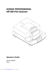 Kodak HR 500 Operator's Manual
