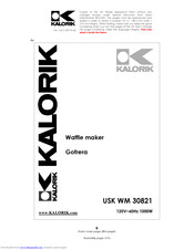 Kalorik USK WM 30821 Operating Instructions Manual