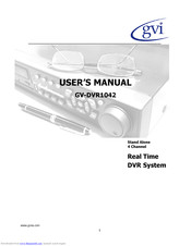 GVI Security GV-DVR1042 User Manual