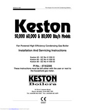 Keston 80 - GC Installation And Servicing Instructions