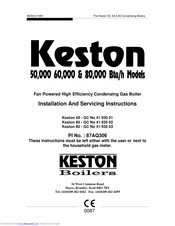 Keston 50 - GC Installation And Servicing Instructions